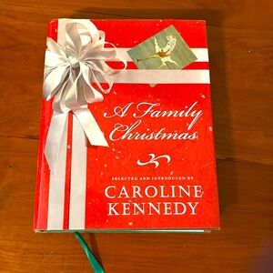 A Family Christmas Hardcover Book by Caroline Kennedy Gift Book